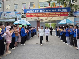 Thí sinh phường Phú Lương hoàn thành môn thi đầu tiên kỳ thi tốt nghiệp THPT 2026