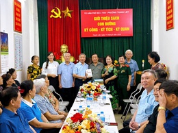 TDP số 4 Thanh Xuân Nam, phường Thanh Liệt lan tỏa giá trị lịch sử, giáo dục truyền thống cách mạng