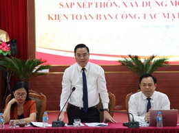 Xã Tam Hưng quán triệt Đề án sắp xếp thôn, kiện toàn tổ chức cơ sở nhằm nâng cao hiệu quả quản trị địa phương