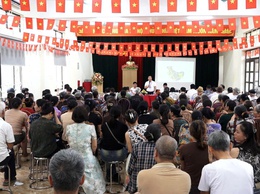 XÃ BÌNH MINH TỔ CHỨC HỘI NGHỊ TRIỂN KHAI CÔNG TÁC GIẢI PHÓNG MẶT BẰNG PHỤC VỤ DỰ ÁN KHU ĐÔ THỊ MỚI MỸ HƯNG- CIENCO5