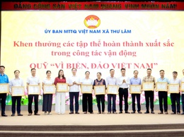 Ủy ban MTTQ Việt Nam xã Thư Lâm tổ chức Hội nghị Tổng kết vận động Ủng hộ Quỹ Vì biển đảo Việt Nam và triển khai kế hoạch vận động Ủng hộ Quỹ Đền ơn đáp nghĩa năm 2026