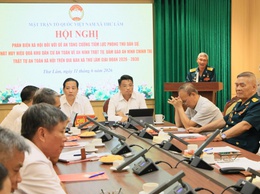 Hội nghị phản biện xã hội đối với Đề án “Tăng cường tiềm lực phòng thủ dân sự, phát huy hiệu quả khu dân cư an toàn về an ninh trật tự, bảo đảm an ninh chính trị, trật tự an toàn xã hội