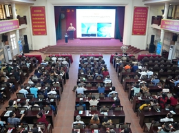 PHƯỜNG SƠN TÂY TỔ CHỨC HỘI NGHỊ TẬP HUẤN NÂNG CAO NHẬN THỨC CỘNG ĐỒNG VỀ PHÒNG, CHỐNG THIÊN TAI