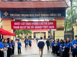 Phường Ô Chợ Dừa đảm bảo kỳ thi tốt nghiệp THPT diễn ra an toàn, đúng quy chế