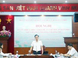 Chương Mỹ triển khai sắp xếp, tổ chức lại tổ dân phố theo hướng tinh gọn, hiệu quả