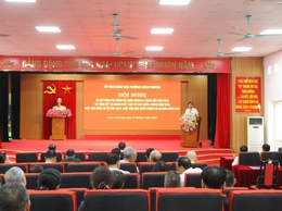 Phường Xuân Phương tổ chức hội nghị sơ kết công tác quốc phòng địa phương 6 tháng đầu năm 2026