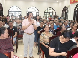 Xã Phú Xuyên tuyên truyền, phổ biến chính sách bồi thường, hỗ trợ tái định cư thực hiện Dự án trục không gian Quốc lộ 1A