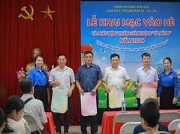 Sôi nổi Lễ khai mạc hoạt động Hè năm 2026 Cụm số 4 phường Yên Hòa
