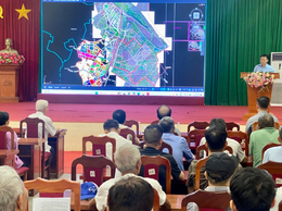 Phổ biến và tiếp nhận ý kiến nhân dân liên quan đến thu hồi đất, bồi thường, hỗ trợ tái định cư thực hiện dự án trên địa bàn.