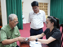 Chi trả trên 12,9 tỷ đồng cho 40 hộ dân phục vụ giải phóng mặt bằng dự án Cụm Công nghiệp Dương Liễu - Giai đoạn 2