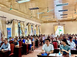 Phúc Thọ: Tuyên truyền nâng cao nhận thức cộng đồng về phòng, chống thiên tai