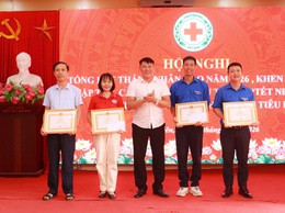 Hội CTĐ xã sơ kết công tác hội và tuyên truyền chính sách BHXH, BHYT