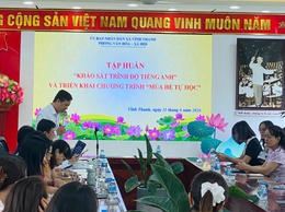 VĨNH THANH TRIỂN KHAI CHƯƠNG TRÌNH 