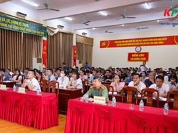 UBND xã Kiều Phú đấu giá thành công 24 lô đất tại khu vực giáp danh giữa thôn Cấn Thượng và thôn Cấn Hạ