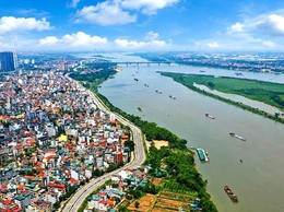 Đánh thức tiềm năng bất động sản ven sông Hồng