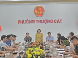 Lấy ý kiến nhân dân về sắp xếp tổ dân phố tại phường Thượng Cát