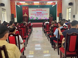 Hội đồng Giáo dục Quốc phòng và An ninh xã Hoài Đức khai mạc lớp cập nhật, bồi dưỡng kiến thức quốc phòng và an ninh cho đối tượng 4