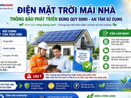 BẠN ĐÃ ĐĂNG KÝ LẮP ĐIỆN MẶT TRỜI MÁI NHÀ?
