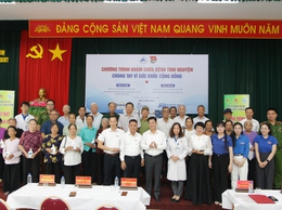 Gần 300 người bệnh tâm thần được chăm sóc sức khỏe miễn phí