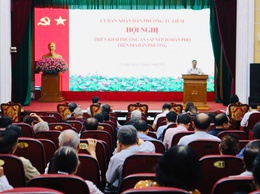 Phường Từ Liêm triển khai phương án sắp xếp Tổ dân phố trên
địa bàn phường