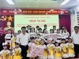 MÙA HÈ AN TOÀN – BỔ ÍCH: XÃ HÁT MÔN RỘN RÀNG KHAI MẠC HOẠT ĐỘNG HÈ NĂM 2026