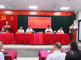 Đại biểu HĐND phường Khương Đình tiếp xúc cử tri trước kỳ họp thứ 3 HDND phường khóa II, nhiệm kỳ 2026-2031