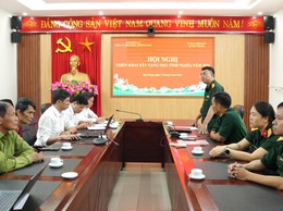 Công ty khai thác khoáng sản - Binh đoàn 19 phối hợp với UBND xã Bát Tràng triển khai xây tặng nhà tình nghĩa năm 2026