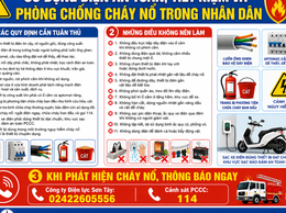 Sử dụng điện an toàn tiết kiệm và phòng chống cháy nổ trong nhân dân