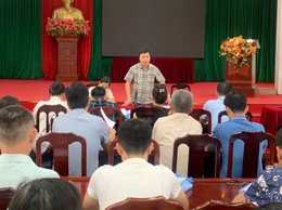 UBND xã Thượng Phúc triển khai hội nghị lấy ý kiến Nhân dân về Đề án sáp nhập thôn, xóm, cụm dân cư