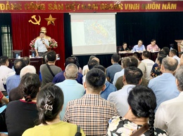 XÃ ĐẠI THANH TỔ CHỨC HỘI NGHỊ THÔNG BÁO CHỦ TRƯƠNG THỰC HIỆN DỰ ÁN TRỤC KHÔNG GIAN QUỐC LỘ 1A GẮN VỚI CHỈNH TRANG, TÁI THIẾT ĐÔ THỊ