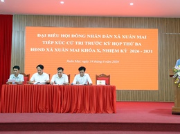 Tổ đại biểu số 3 HĐND xã Xuân Mai tiếp xúc cử tri các thôn Tân Hội, Hạnh Côn, Việt An, Đông Tiến, Đông Nam, Đồi Mít, Đồi Miễu, Đồi Ngai, Núi Bé, Nam Sơn