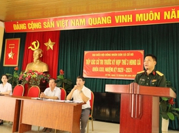 TỔ ĐẠI BIỂU SỐ 02 HĐND XÃ CỔ ĐÔ TIẾP XÚC CỬ TRI TRƯỚC KỲ HỌP THỨ BA, KHÓA XXII, NHIỆM KỲ 2026 - 2031