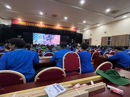 Tuổi trẻ Hoài Đức xuất quân tham gia Trại huấn luyện kỹ năng nghiệp vụ cán bộ Đoàn khối THPT năm 2026