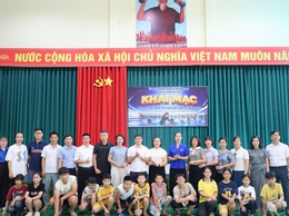 Quảng Oai khai mạc lớp dạy bơi miễn phí cho học sinh hè năm 2026