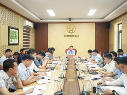Xã Minh Châu triển khai Hệ thống quản trị OKR/KPI trên HanoiWork, nâng cao hiệu quả thực thi nhiệm vụ