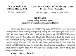 PHƯỜNG HỒNG HÀ TĂNG CƯỜNG TRIỂN KHAI CÔNG TÁC PHÒNG, CHỐNG MUA BÁN NGƯỜI NĂM 2026