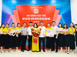 Hát Môn đạt giải Nhì tại sơ khảo hội thi báo cáo viên, tuyên truyền viên giỏi cấp Thành phố năm 2026