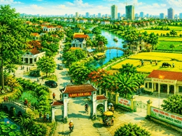Thông báo về việc niêm yết công khai dự thảo Đề án sắp xếp thôn, tổ dân phố trên địa bàn xã Ô Diên