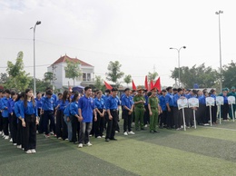 Đoàn xã Thiên Lộc phát động Chiến dịch Thanh niên tình nguyện Hè năm 2026