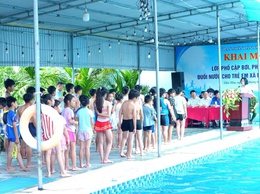 DÂN HÒA KHAI MẠC LỚP TẬP HUẤN PHỔ CẬP BƠI CHO HỌC SINH HÈ 2026 – PHÒNG CHỐNG ĐUỐI NƯỚC, TRANG BỊ KỸ NĂNG AN TOÀN
