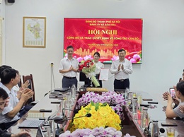 DÂN HOÀ: BỔ NHIỆM CHỨC VỤ PHÓ CHÁNH VĂN PHÒNG ĐẢNG ỦY XÃ