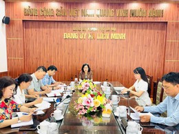 Xã Liên Minh tổ chức hội nghị giao ban dư luận xã hội tháng 6/2026