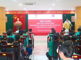 Hội Nông dân xã Quốc Oai phối hợp Agribank Chi nhánh Quốc Oai triển khai chương trình phối hợp, hỗ trợ hội viên tiếp cận nguồn vốn phát triển kinh tế