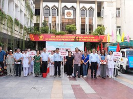 PHƯỜNG VĂN MIẾU - QUỐC TỬ GIÁM: TĂNG CƯỜNG CÁC BIỆN PHÁP CHỦ ĐỘNG PHÒNG, CHỐNG SỐT XUẤT HUYẾT