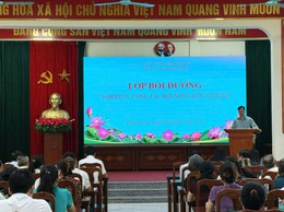 Nông dân Thượng Phúc tham dự Lớp bồi dưỡng nghiệp vụ công tác Hội Nông dân cơ sở năm 2026