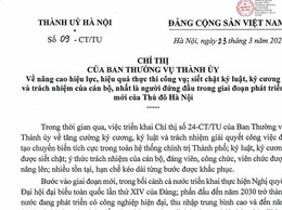 Phường Hồng Hà tăng cường tuyên truyền, quán triệt Chỉ thị số 09-CT/TU của Ban Thường vụ Thành ủy Hà Nội