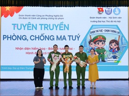 Tuyên truyền phòng chống ma tuý tại trường Đại học Thủ đô