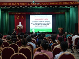 Hội Nông dân xã Thuận An tập huấn Ứng dụng chế phẩm sinh học trong bảo vệ môi trường nông nghiệp