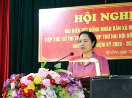 Xã Mỹ Đức: 3 tổ đại biểu HĐND xã tiếp xúc cử tri trước kỳ họp thứ II – HĐND xã khóa II, nhiệm kỳ 2026 - 2031