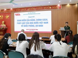Phường Dương Nội khai mạc lớp bồi dưỡng kiến thức quốc phòng an ninh đối tượng 4